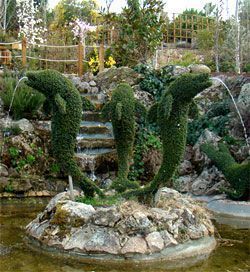 Delfines Jardin Bosque Encantado