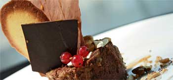 Un postre romántico