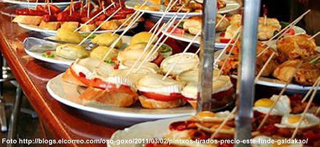 Pintxos y txakolis