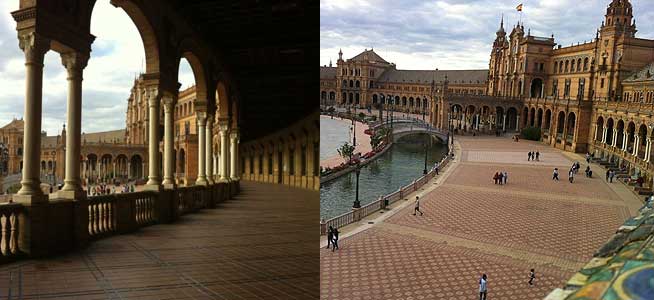 Plaza España de Sevilla