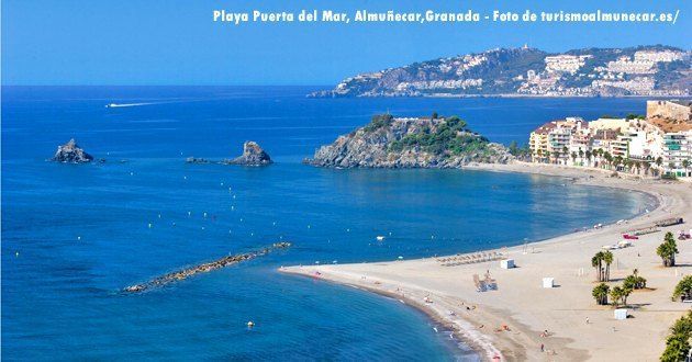 Playa Puerta del Mar en Almuñécar