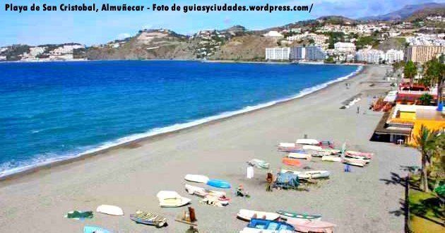 Playa de San Cristóbal en Almuñécar