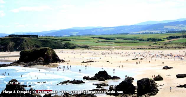 Playa & Camping Peñarronda, Asturias