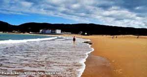 Playa de Gorliz en Vizcaya