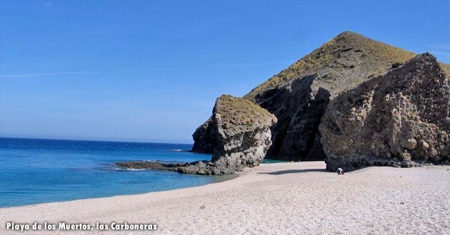 Playa de los Muertos en Las Carboneras