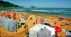Playa de Zarautz, Guipúzcoa