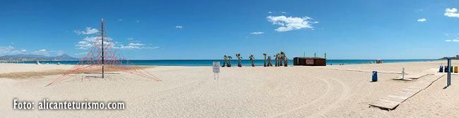 Playa de San Juan en Alicante