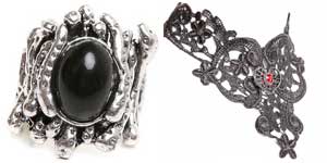 Anillo collar gótico