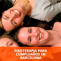 Risoterapia para cumpleaños en Barcelona