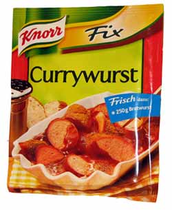 Salchichas Currywurst