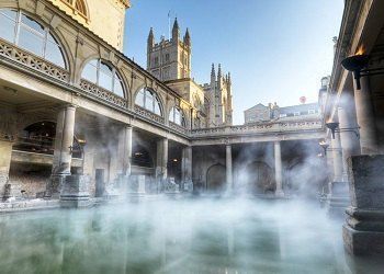 Baños romanos en Bath