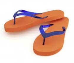Chanclas de baño