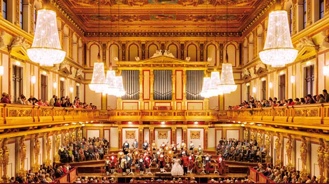 Concierto de año nuevo en Viena Musikverein Concierto de año nuevo en Viena Musikverein