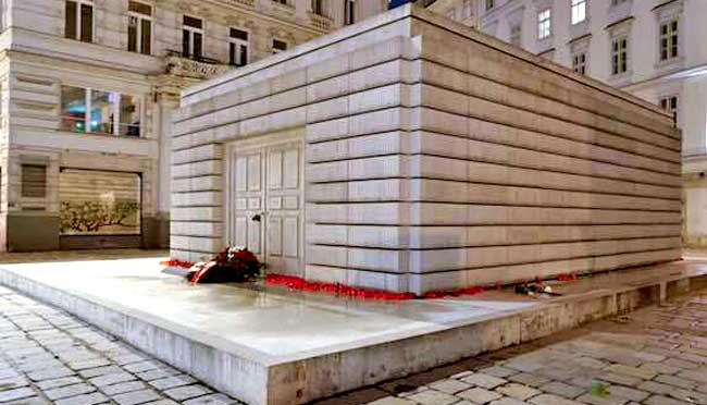 Homenaje Holocausto Barrio Judío Viena