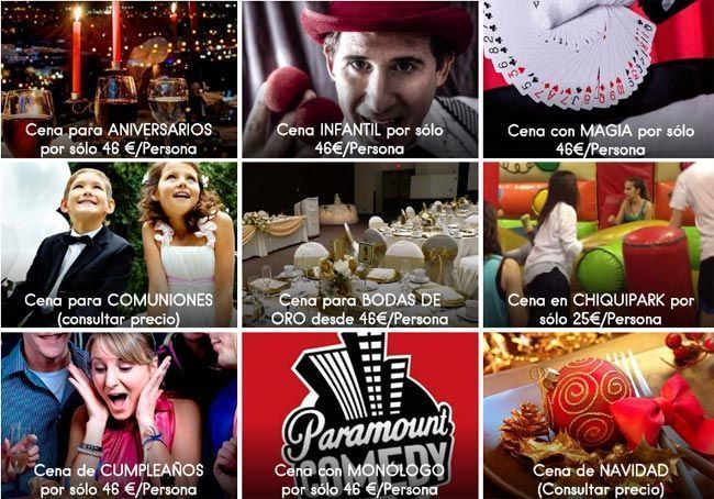 Cenas originales en Barcelona