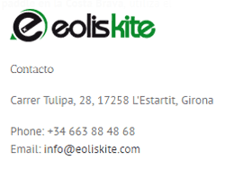 Eolistkite: escuela de paddle surf Gerona