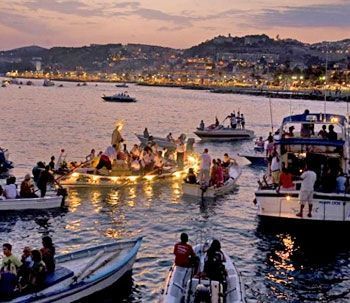 Procesión marítima Virgen del Carmen Torre del Mar