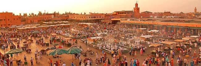 Mercado de Jemaa el Fna Marrakech