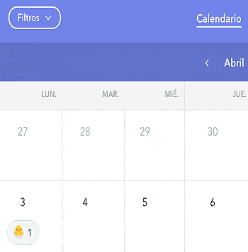 Calendario de vacaciones