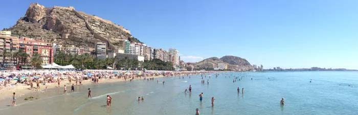 Playa del Postiguet Alicante