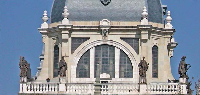 Vistas de la Catedral de la Almudena