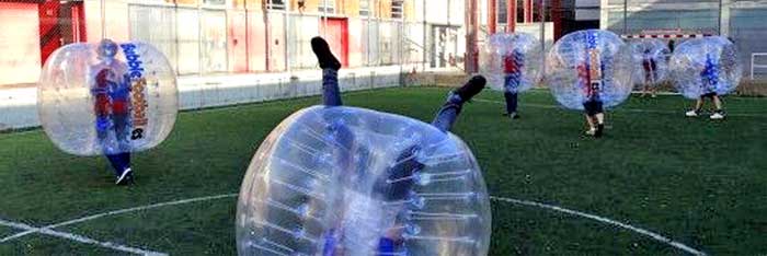 Bubble Football en Acción