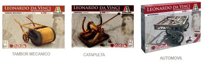 Maquetas Leonardo da Vinci Maquetas Leonardo da Vinci