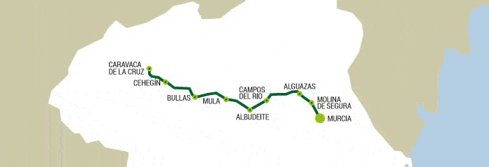 Ruta de la Vía Verde, Murcia.