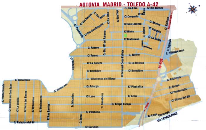 Mapa Cobo Calleja