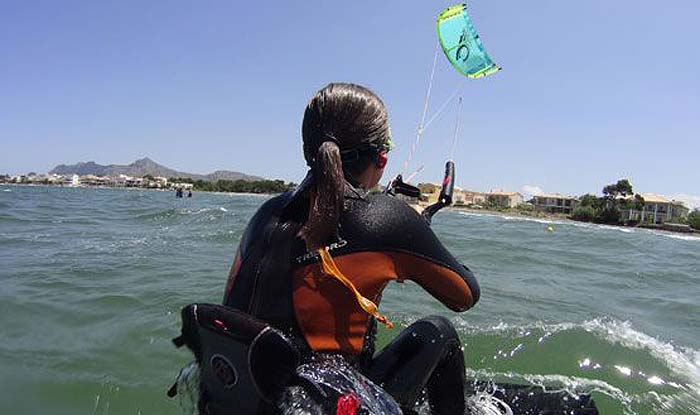 Curso iniciación kitesurf Mallorca