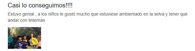 Opiniones Escape Bilbao