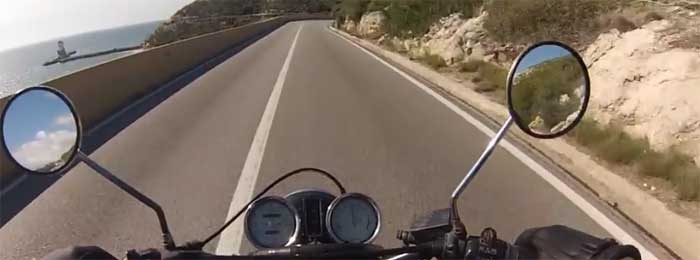 Ruta en moto Costa de Barcelona