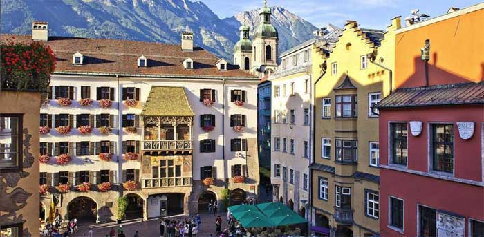 Goldenes Dachl Tejadillo de Oro