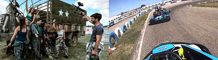 Paintball y Kart