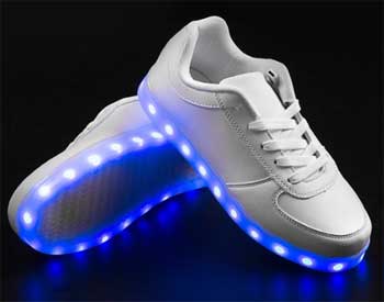 Zapatillas con LED de luz