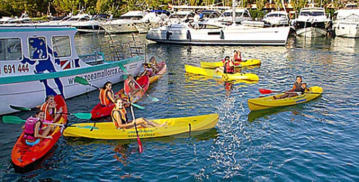 Kayak en Santa Ponsa