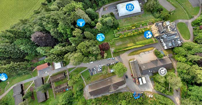 Campamento Dalguise en Escocia Campamento Dalguise en Escocia