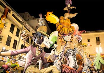 Las fallas de Valencia