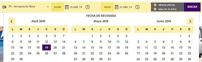 1 paso alquilar coche