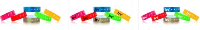 Pulseras impermeables