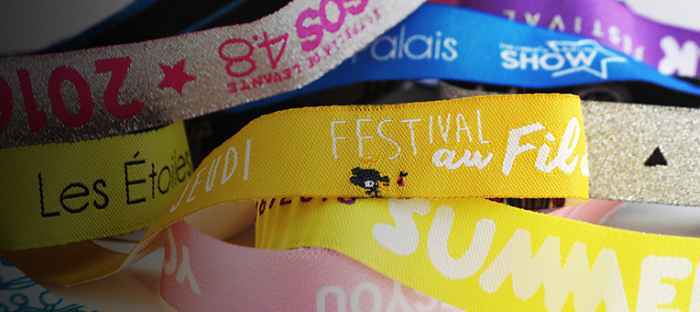 Pulseras para eventos