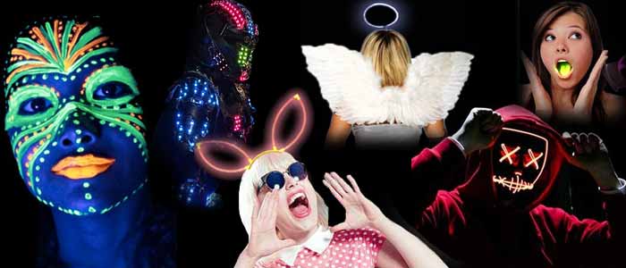 Accesorios luminosos para fiestas