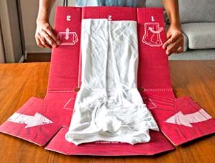 Doblador de camisetas