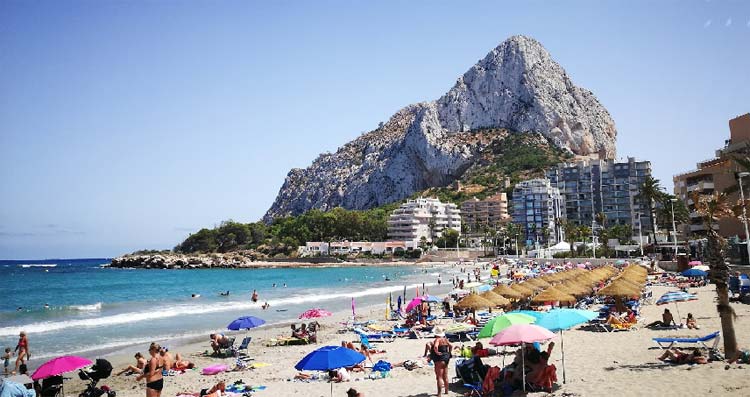 Playa de la Fossa, Calpe