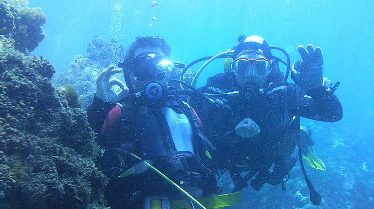 Bautismo de buceo Valencia