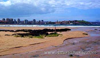 Playa de San Lorenzo, Gijón