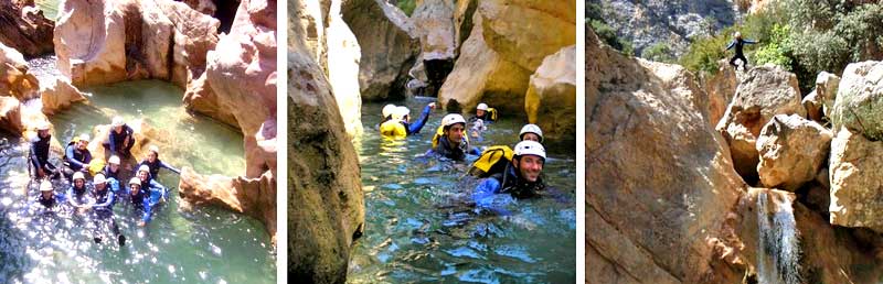 Descenso cañones España