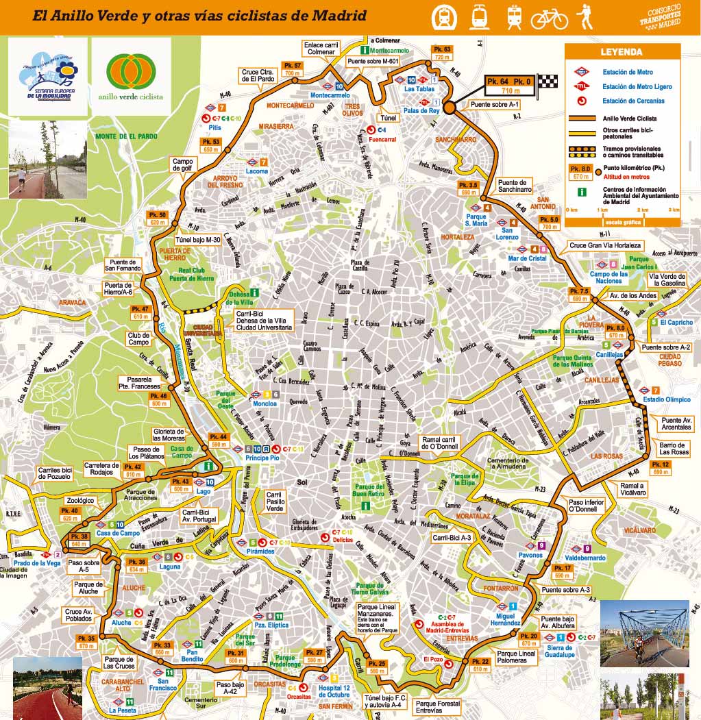 Anillo verde ciclista Madrid Anillo verde ciclista Madrid