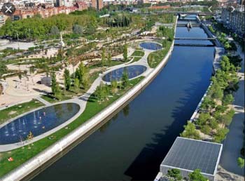 Madrid Río en bici