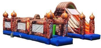 Castillo hinchable multiaventura